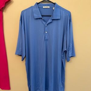 Peter Millar Classic Blue Polo Shirt